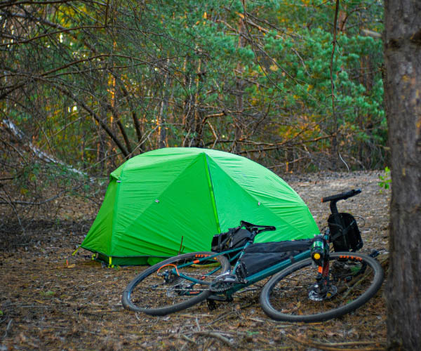 Image blog bikepacking bivouac