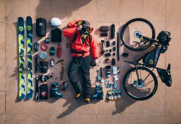 ©Joffrey Maluski Allier ski de randonnée et bikepacking