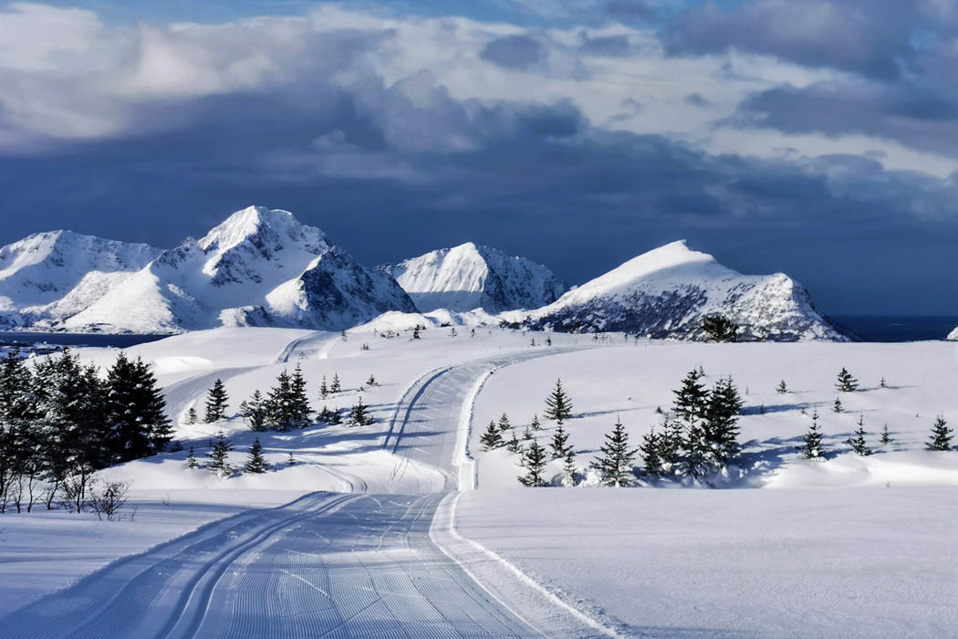 La région Télémark en Norvège