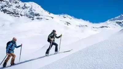 Ski touring with the Inwild Linea binding