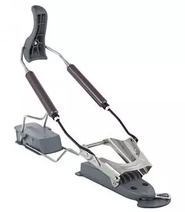 Ancien système de fixation de ski télémark norme 75